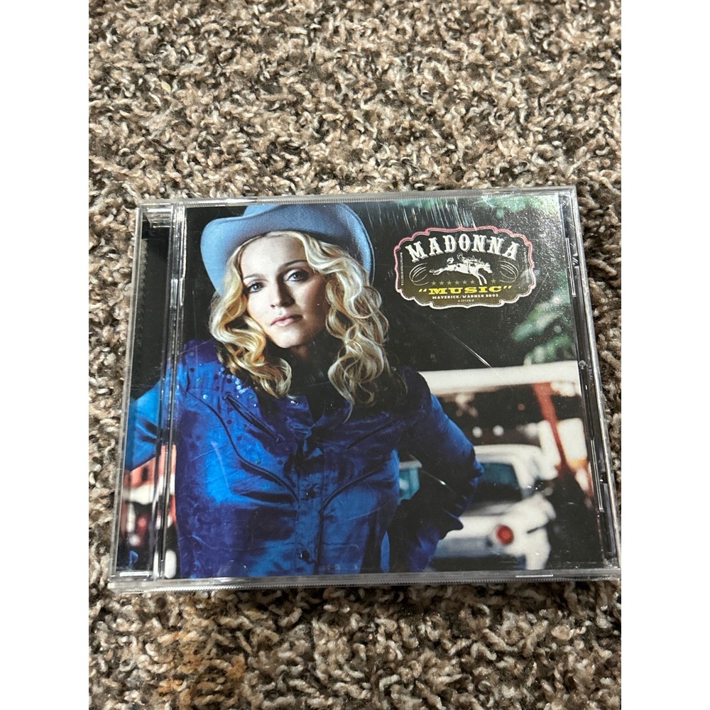Madonna Music‎ CD 2000 Maverick Warner Bros 9 47598-2 Pop Electronica Album